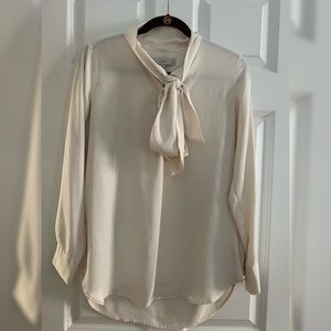 LOFT Bow Tie Blouse
